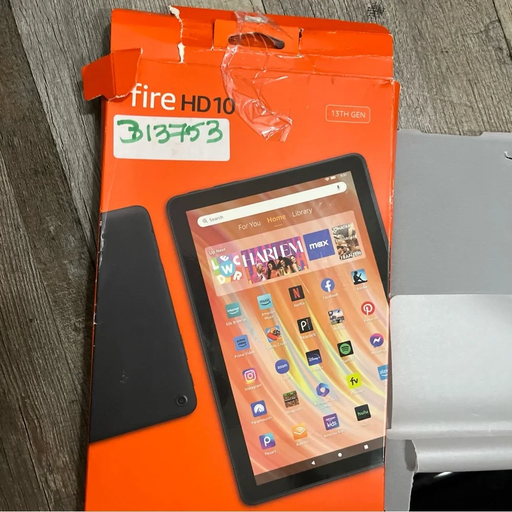 Amazon Fire HD 10 Tablet - Orange Box
